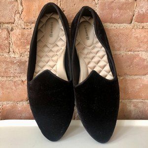 BIRDIES Black Velvet The Heron Flats IOB  | Size 11
